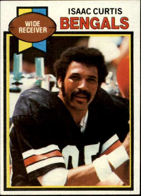 1979 Topps #395 Isaac Curtis VG Cincinnati Bengals 