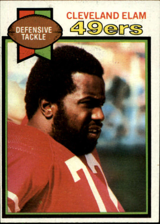 1979 Topps #410 Cleveland Elam VG San Francisco 49ers 