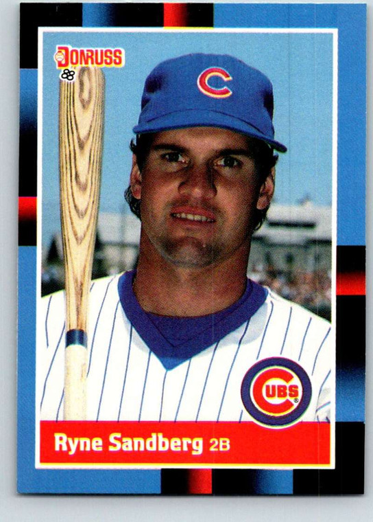 1988 Donruss #242 Ryne Sandberg NM-MT Chicago Cubs 
