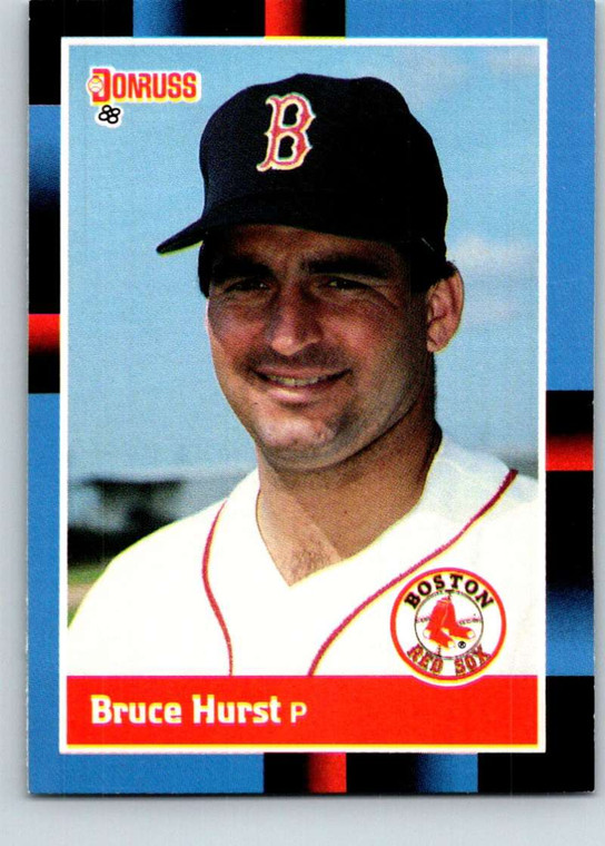 1988 Donruss #252 Bruce Hurst NM-MT Boston Red Sox 