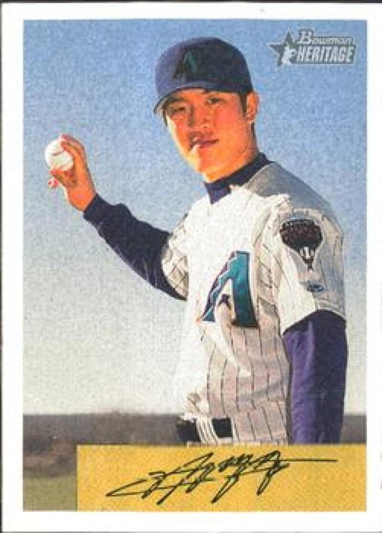 2002 Bowman Heritage #334 Byung-Hyun Kim NM-MT  Arizona Diamondbacks 