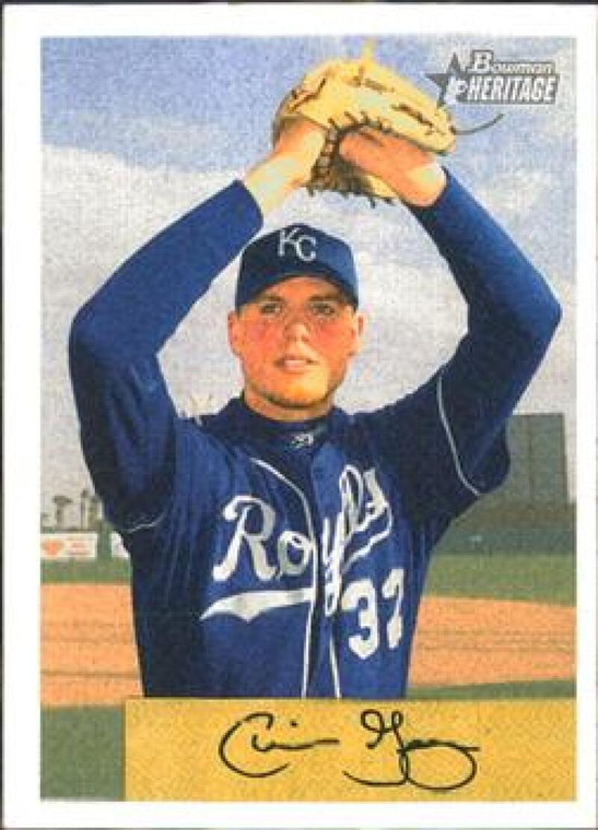 2002 Bowman Heritage #360 Chris George NM-MT  Kansas City Royals 