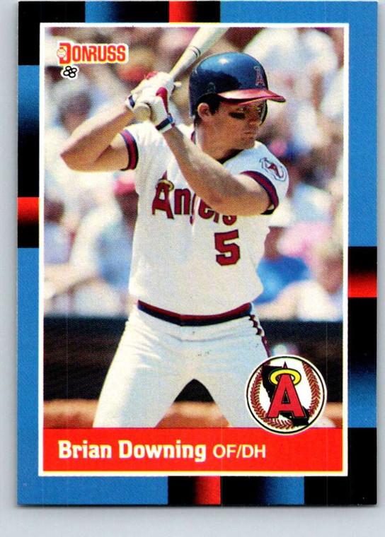 1988 Donruss #258 Brian Downing NM-MT California Angels 