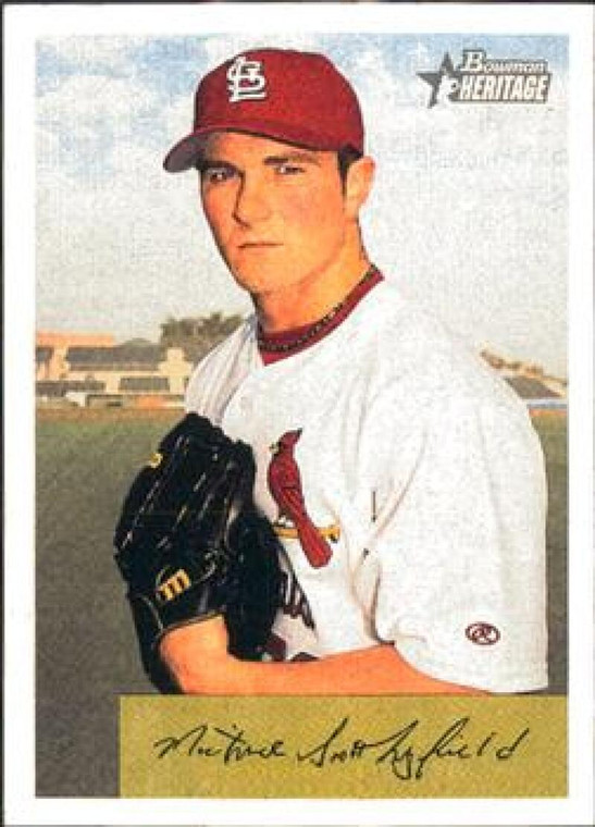 2002 Bowman Heritage #381 Scotty Layfield NM-MT  RC Rookie St. Louis Cardinals 