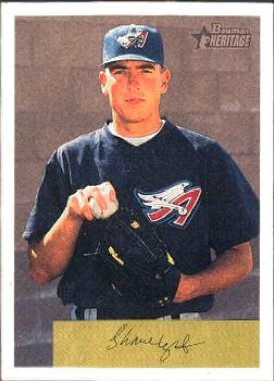 2002 Bowman Heritage #385 Shayne Wright NM-MT  RC Rookie Anaheim Angels 