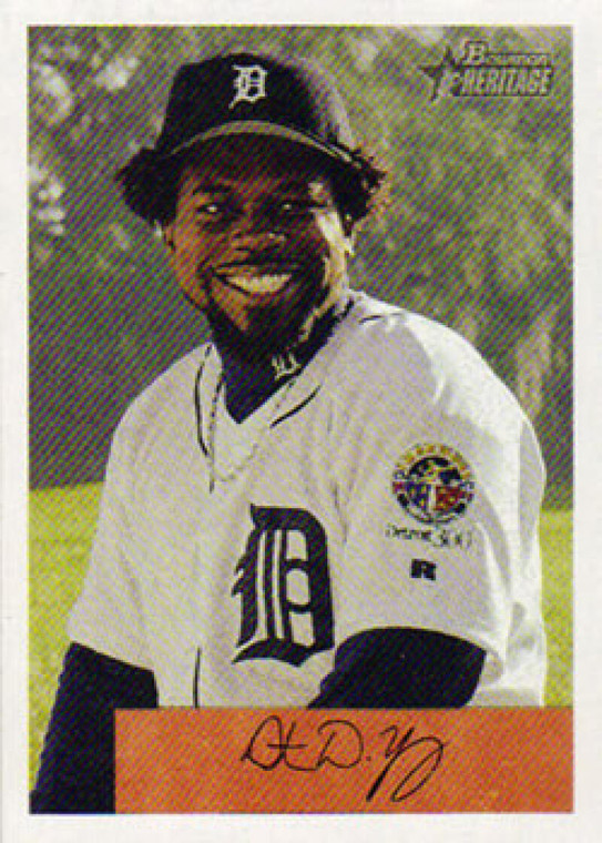 2002 Bowman Heritage #429 Dmitri Young NM-MT  Detroit Tigers 