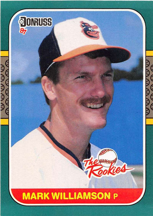 1987 Donruss Rookies #3 Mark Williamson NM-MT RC Rookie Baltimore Orioles 