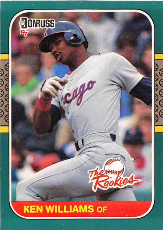 1987 Donruss Rookies #11 Kenny Williams NM-MT Chicago White Sox 