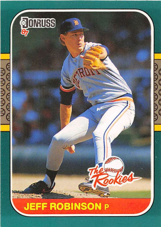 1987 Donruss Rookies #13 Jeff Robinson NM-MT Detroit Tigers 