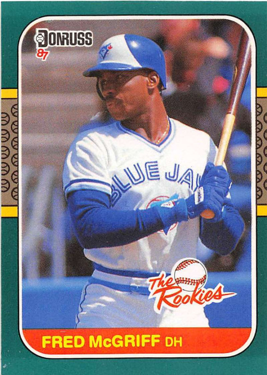 1987 Donruss Rookies #31 Fred McGriff NM-MT Toronto Blue Jays 
