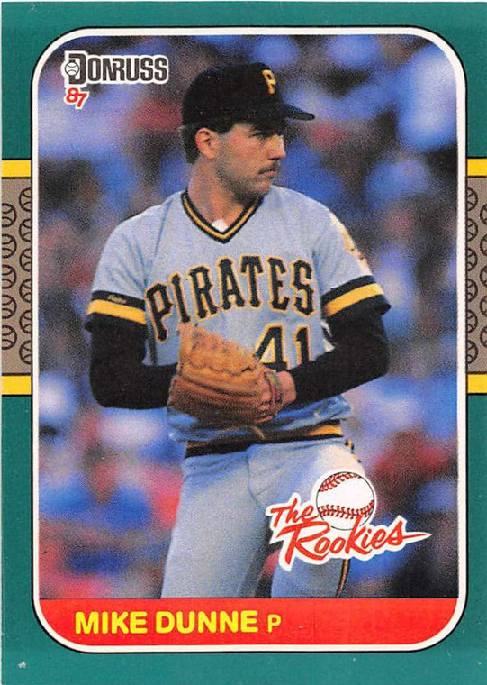 1987 Donruss Rookies #38 Mike Dunne NM-MT Pittsburgh Pirates 
