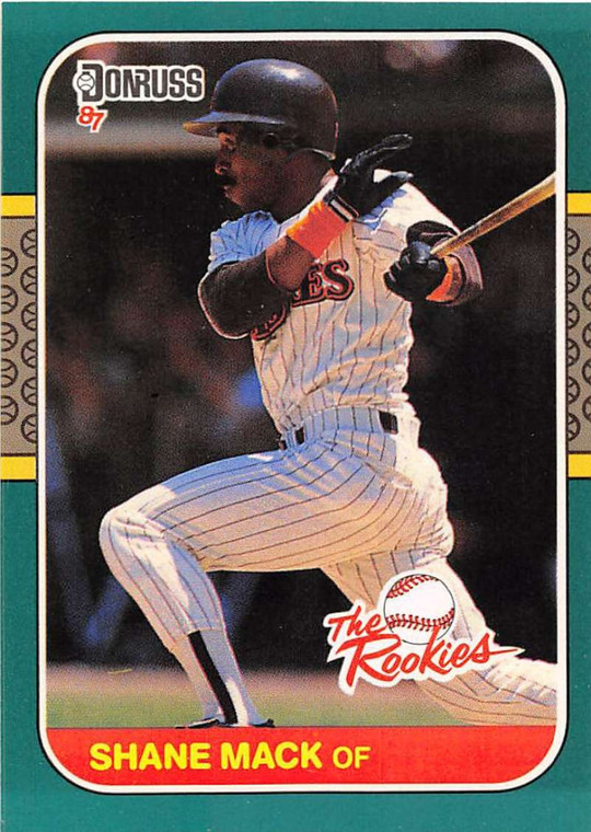 1987 Donruss Rookies #42 Shane Mack NM-MT San Diego Padres 