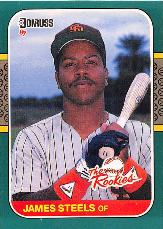 1987 Donruss Rookies #50 Jim Steels NM-MT San Diego Padres 