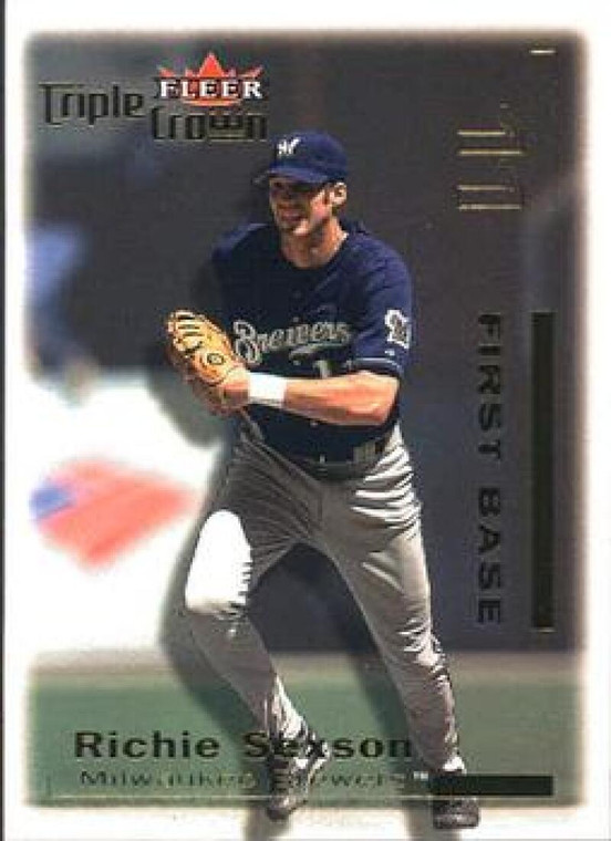 2001 Fleer Triple Crown #17 Richie Sexson NM-MT  Milwaukee Brewers 