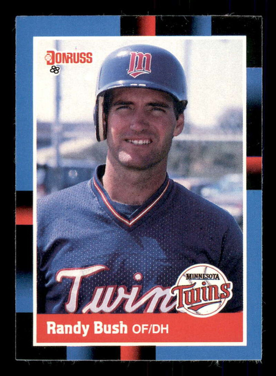 1988 Donruss #272 Randy Bush NM-MT Minnesota Twins 