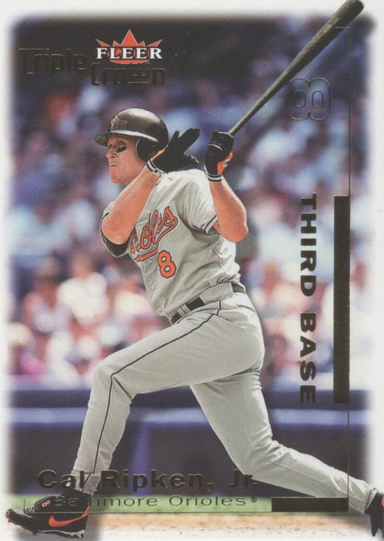 2001 Fleer Triple Crown #46 Cal Ripken Jr. NM-MT  Baltimore Orioles 
