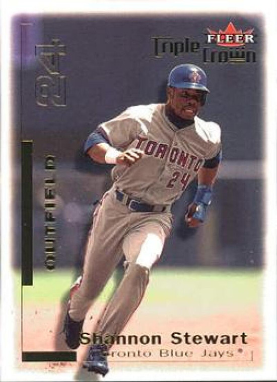 2001 Fleer Triple Crown #48 Shannon Stewart NM-MT  Toronto Blue Jays 