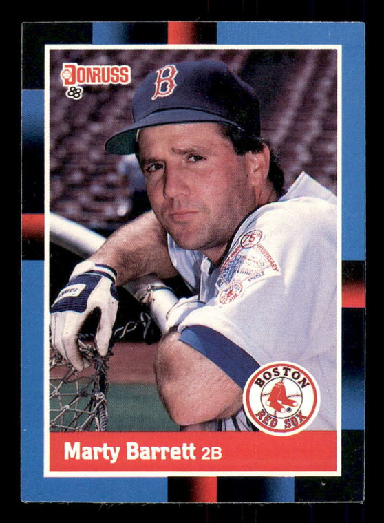 1988 Donruss #276 Marty Barrett NM-MT Boston Red Sox 
