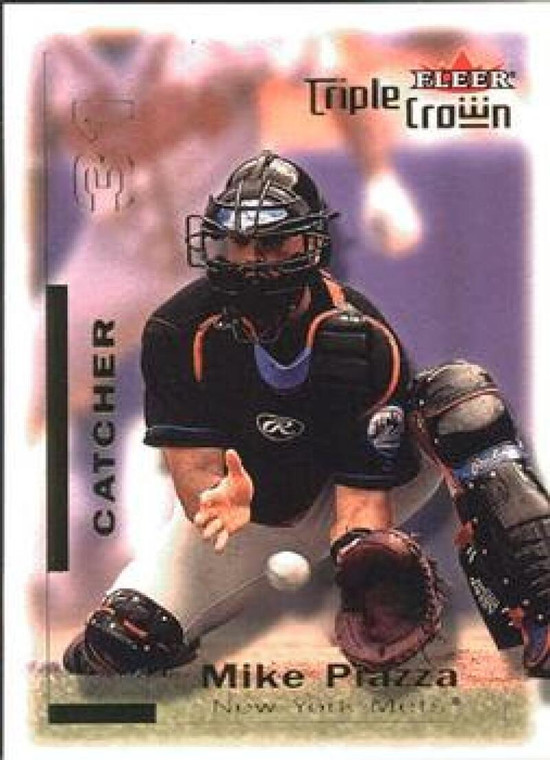 2001 Fleer Triple Crown #67 Mike Piazza NM-MT  New York Mets 