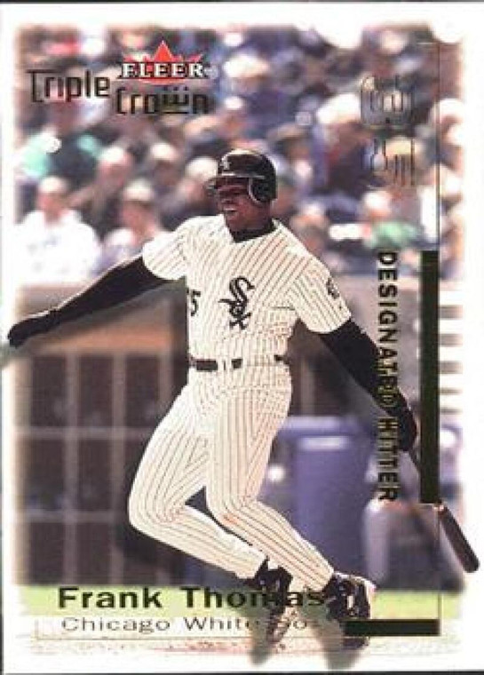 2001 Fleer Triple Crown #79 Frank Thomas NM-MT  Chicago White Sox 