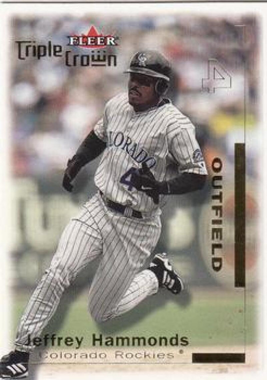 2001 Fleer Triple Crown #95 Jeffrey Hammonds NM-MT  