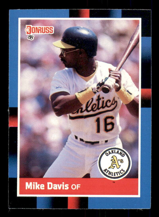 1988 Donruss #281 Mike Davis NM-MT Oakland Athletics 