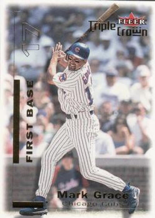 2001 Fleer Triple Crown #120 Mark Grace NM-MT  