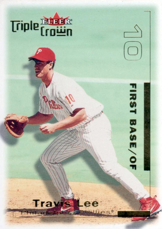 2001 Fleer Triple Crown #136 Travis Lee NM-MT  Philadelphia Phillies 