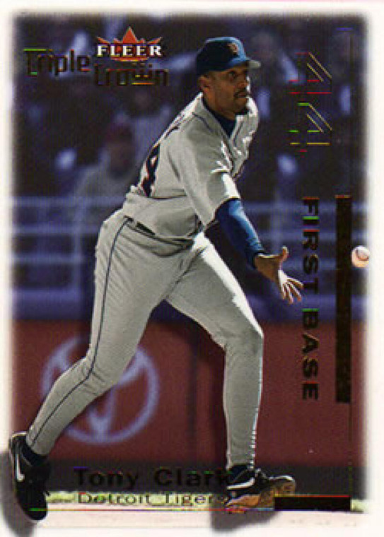 2001 Fleer Triple Crown #148 Tony Clark NM-MT  Detroit Tigers 