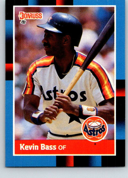 1988 Donruss #286 Kevin Bass NM-MT Houston Astros 