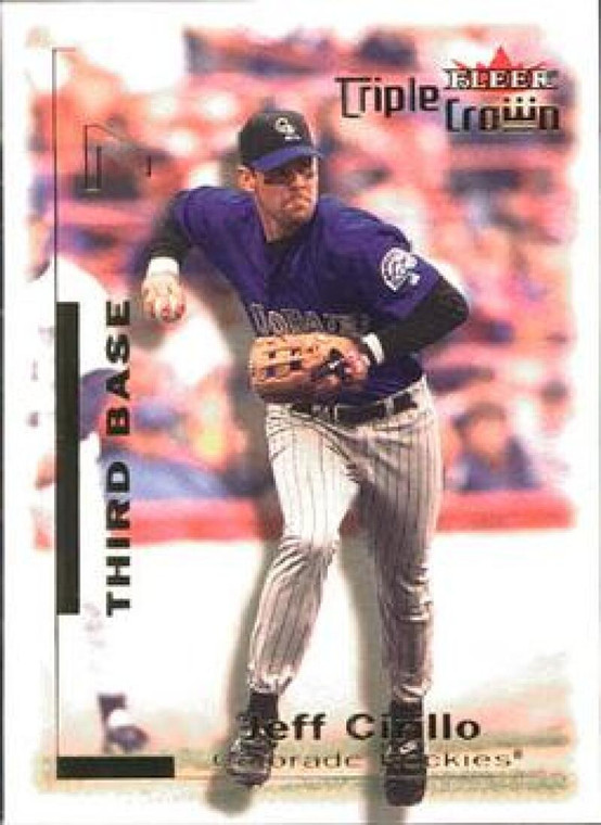 2001 Fleer Triple Crown #171 Jeff Cirillo NM-MT  Colorado Rockies 