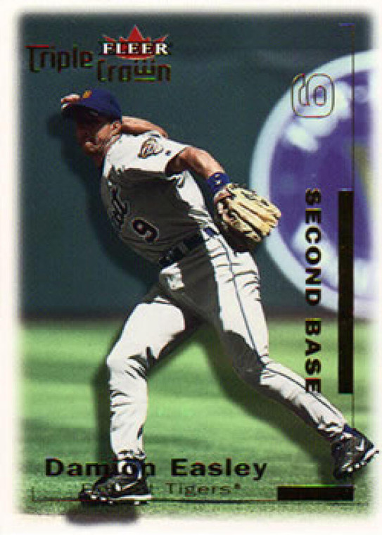 2001 Fleer Triple Crown #181 Damion Easley NM-MT  Detroit Tigers 