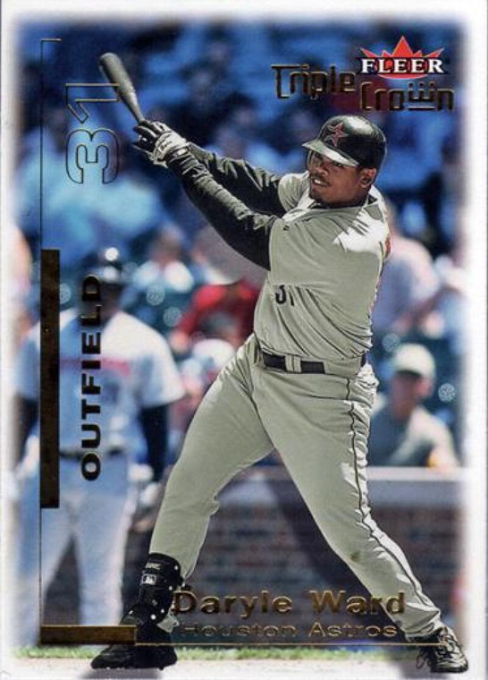 2001 Fleer Triple Crown #204 Daryle Ward NM-MT  Houston Astros 