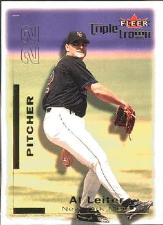 2001 Fleer Triple Crown #210 Al Leiter NM-MT  New York Mets 