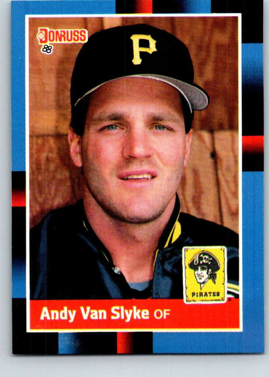 1988 Donruss #291 Andy Van Slyke NM-MT Pittsburgh Pirates 