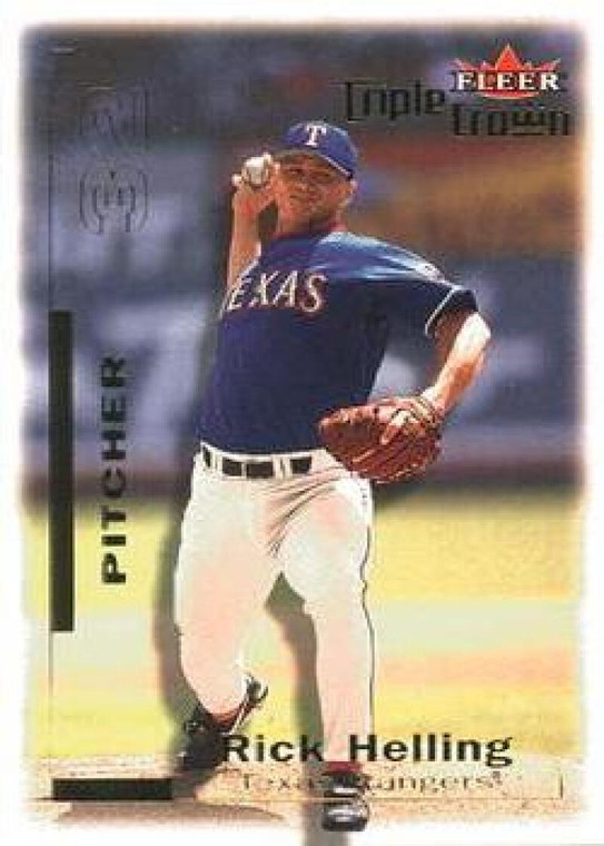 2001 Fleer Triple Crown #214 Rick Helling NM-MT  Texas Rangers 