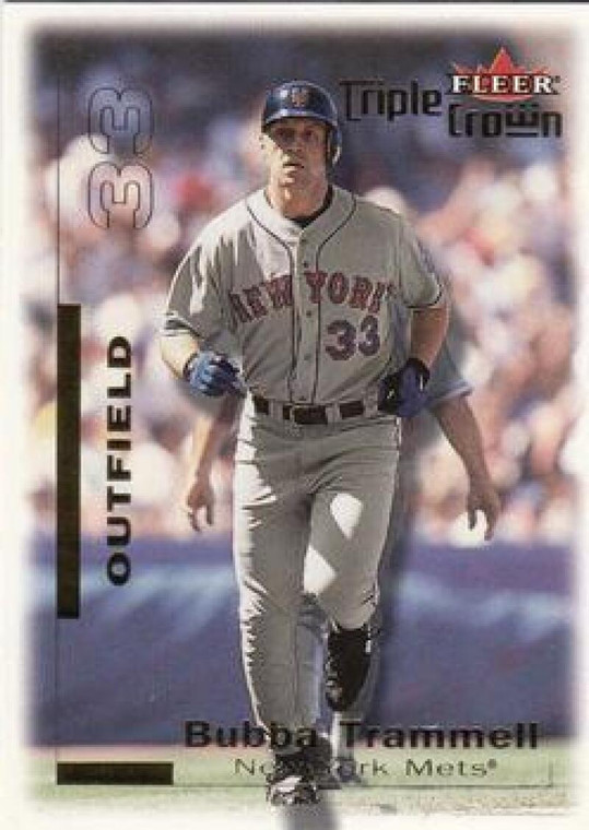 2001 Fleer Triple Crown #222 Bubba Trammell NM-MT  