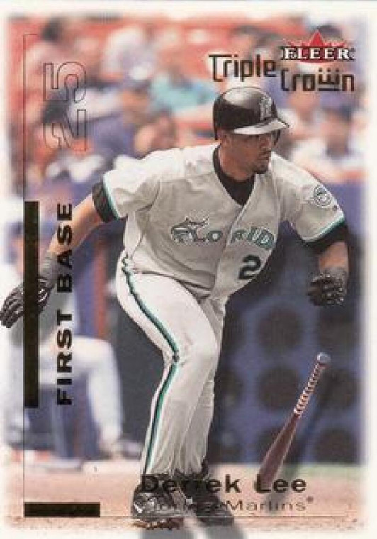 2001 Fleer Triple Crown #225 Derrek Lee NM-MT  Florida Marlins 