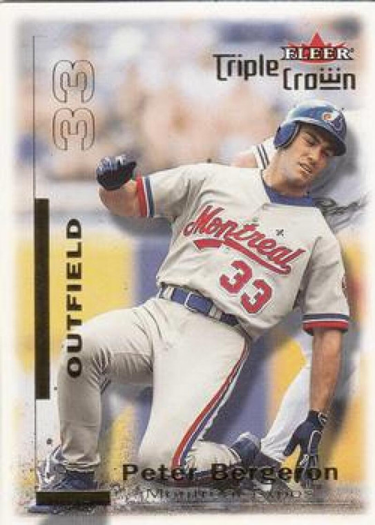 2001 Fleer Triple Crown #226 Peter Bergeron NM-MT  Montreal Expos 