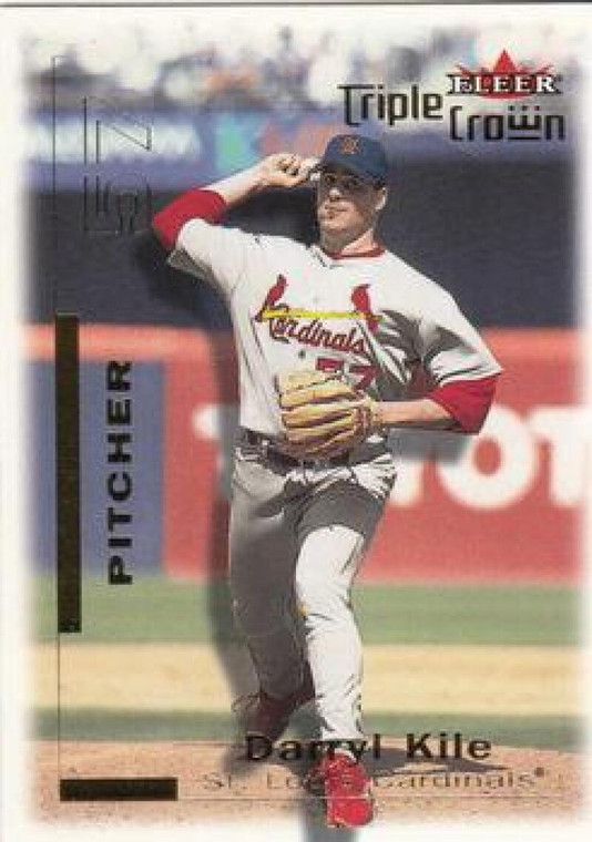 2001 Fleer Triple Crown #231 Darryl Kile NM-MT  St. Louis Cardinals 