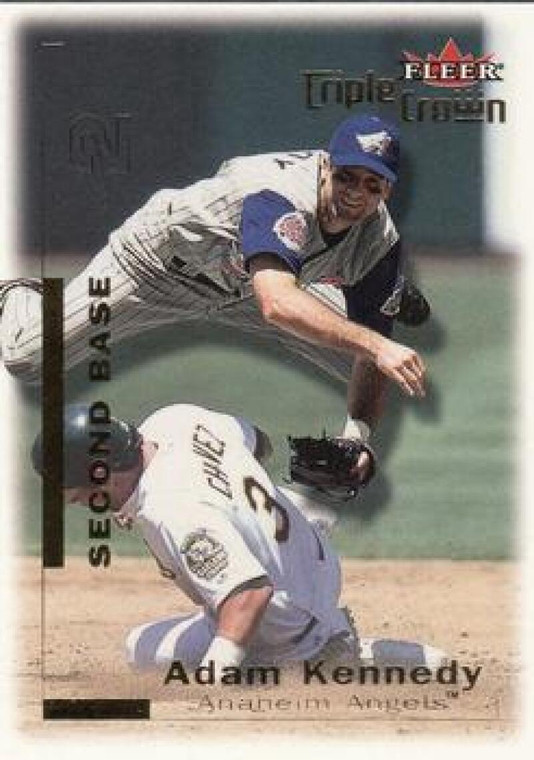 2001 Fleer Triple Crown #240 Adam Kennedy NM-MT  Anaheim Angels 