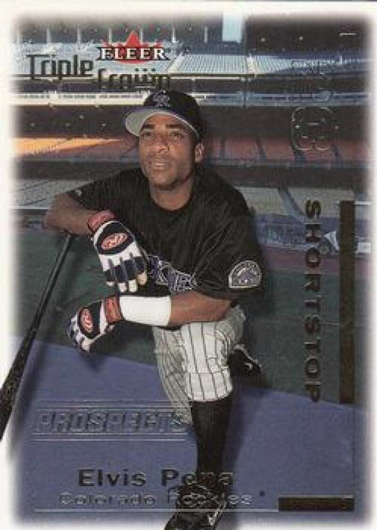 2001 Fleer Triple Crown #257 Elvis Pena NM-MT  Colorado Rockies 