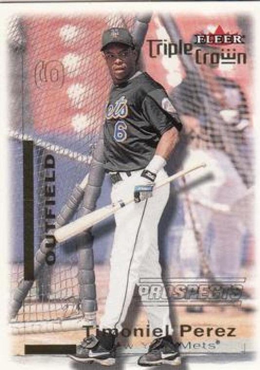 2001 Fleer Triple Crown #259 Timo Perez NM-MT  New York Mets 