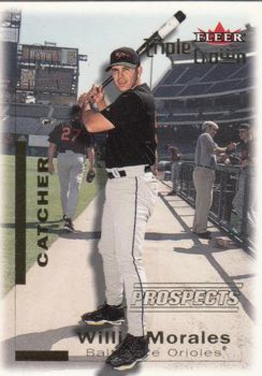 2001 Fleer Triple Crown #270 Willie Morales NM-MT  