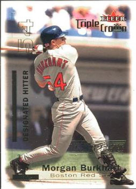 2001 Fleer Triple Crown #296 Morgan Burkhart NM-MT  Boston Red Sox 