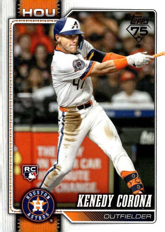 2026 Topps #145 Kenedy Corona NM-MT RC Rookie Houston Astros 