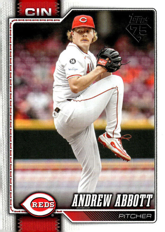 2026 Topps #218 Andrew Abbott NM-MT Cincinnati Reds 