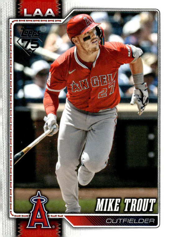 2026 Topps #350 Mike Trout NM-MT Los Angeles Angels 