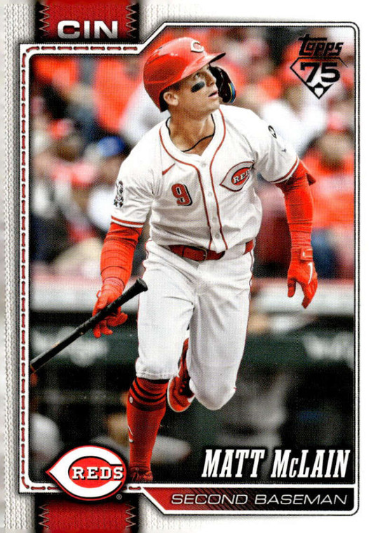 2026 Topps #81 Matt McLain NM-MT Cincinnati Reds 