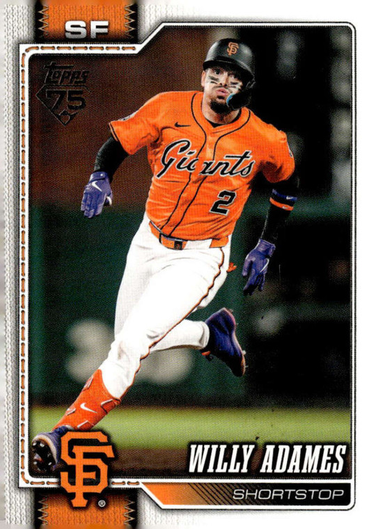 2026 Topps #267 Willy Adames NM-MT San Francisco Giants 